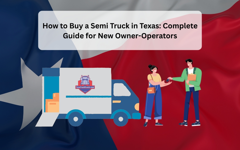 How to Buy a Semi Truck in Texas (2025) – A Step-by-Step Owner-Operator Guide